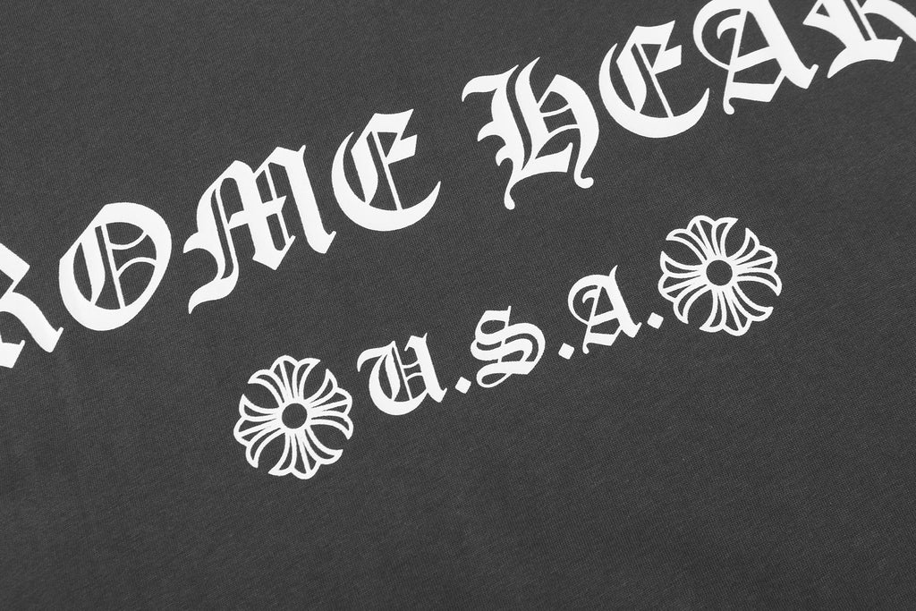 Typography Logo Grey T-Shirt™
