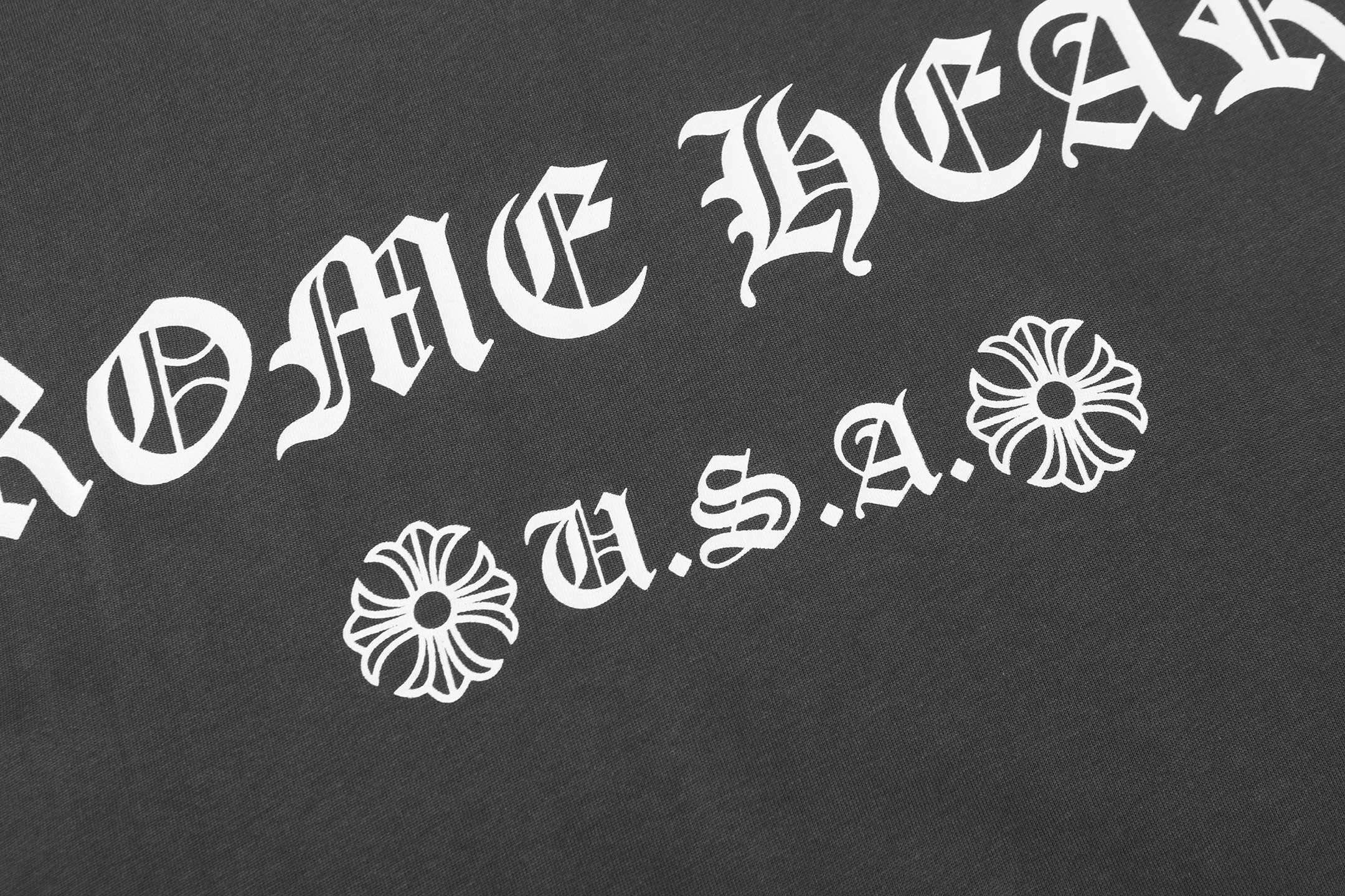 Typography Logo Grey T-Shirt™