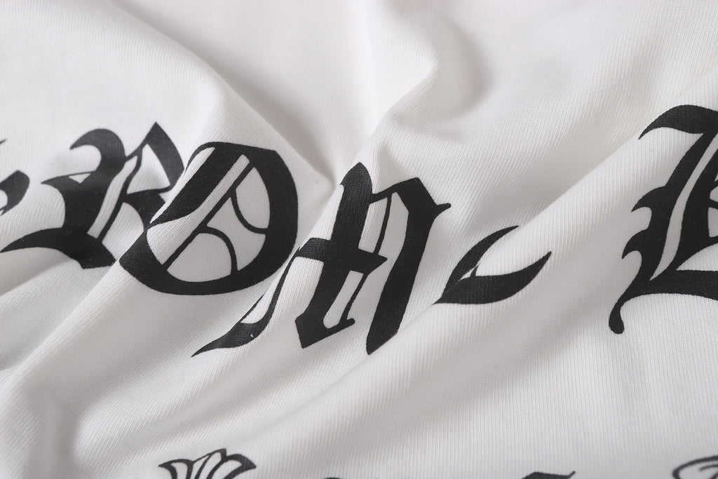 Typography Logo White T-Shirt™