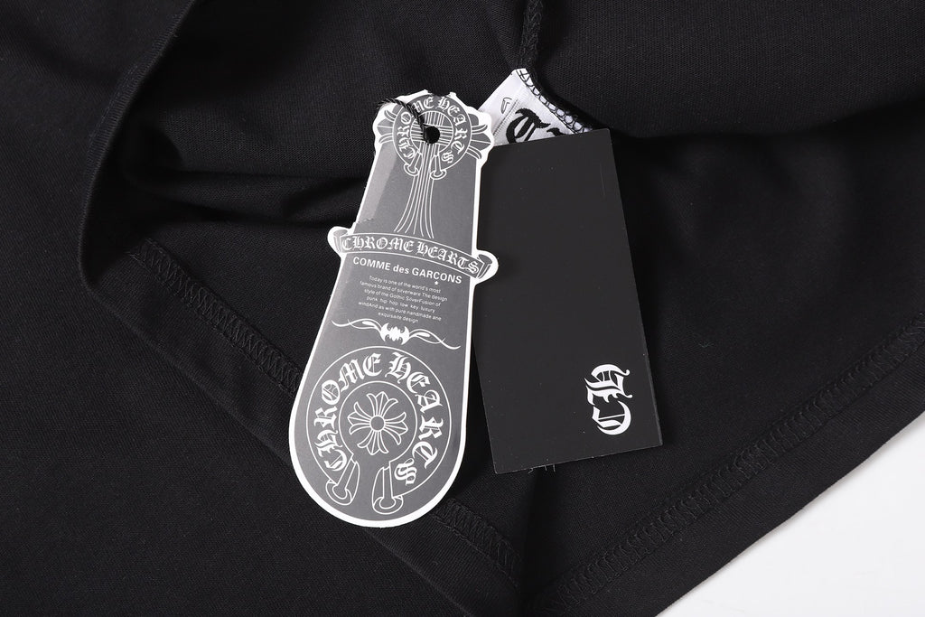 Typography Logo Black T-Shirt™