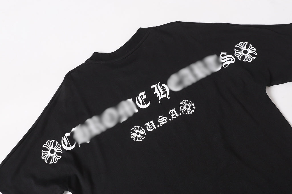 Typography Logo Black T-Shirt™