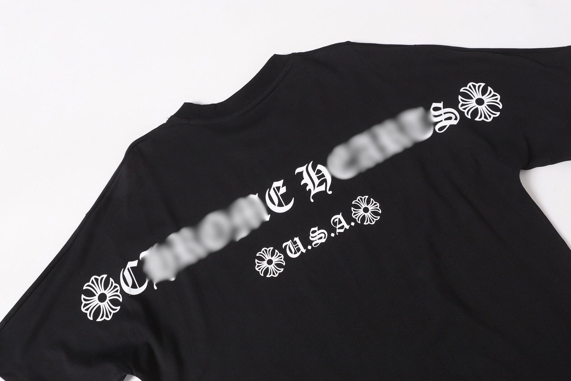 Typography Logo Black T-Shirt™