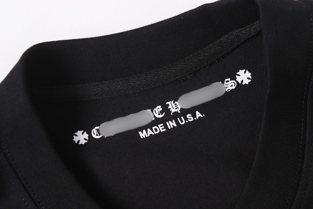Typography Logo Black T-Shirt™