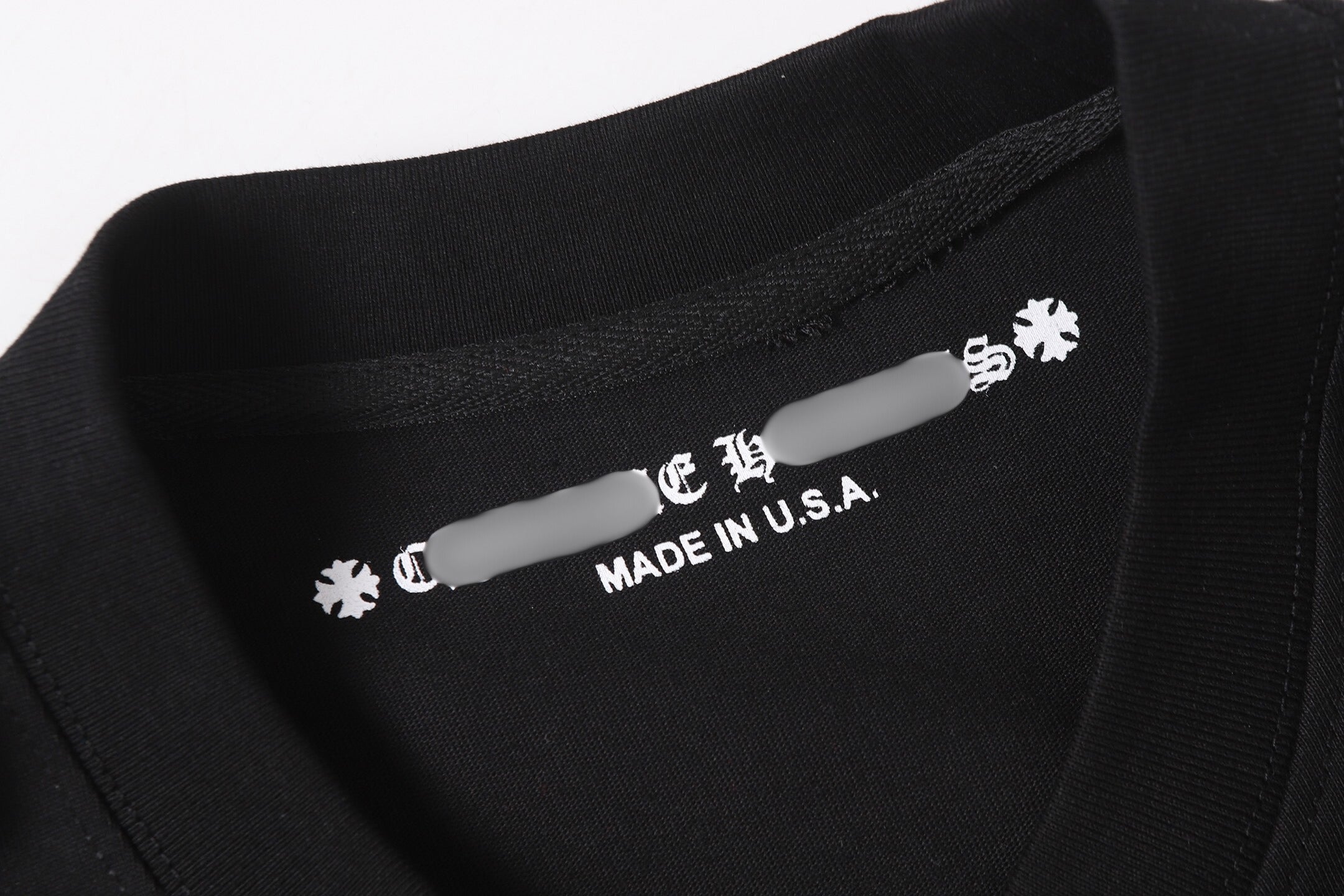 Typography Logo Black T-Shirt™