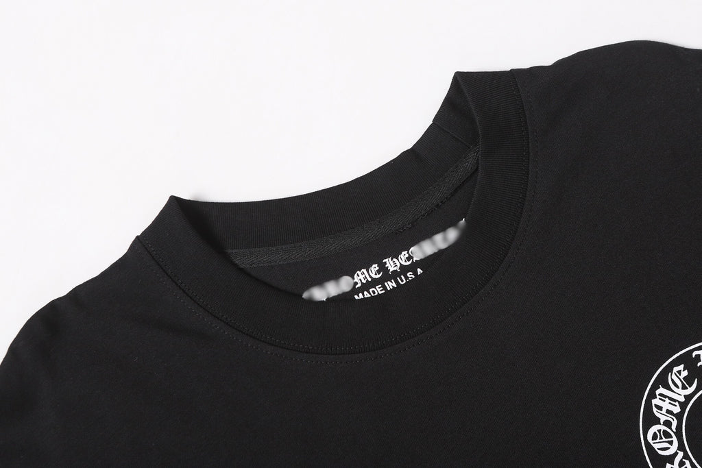 Typography Logo Black T-Shirt™