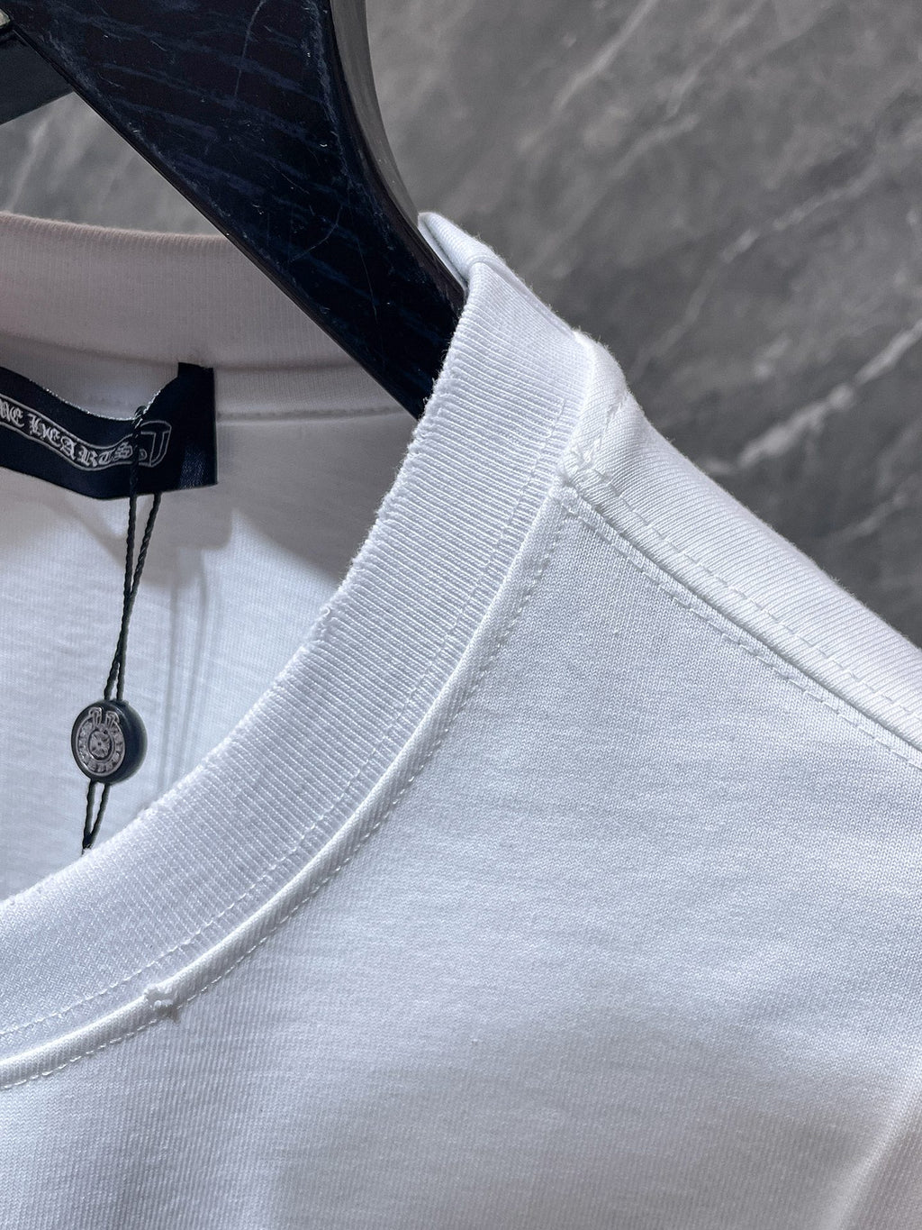 Chain Link Horseshoe White T-Shirt™