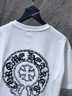 Chain Link Horseshoe White T-Shirt™