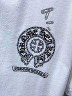 Chain Link Horseshoe White T-Shirt™