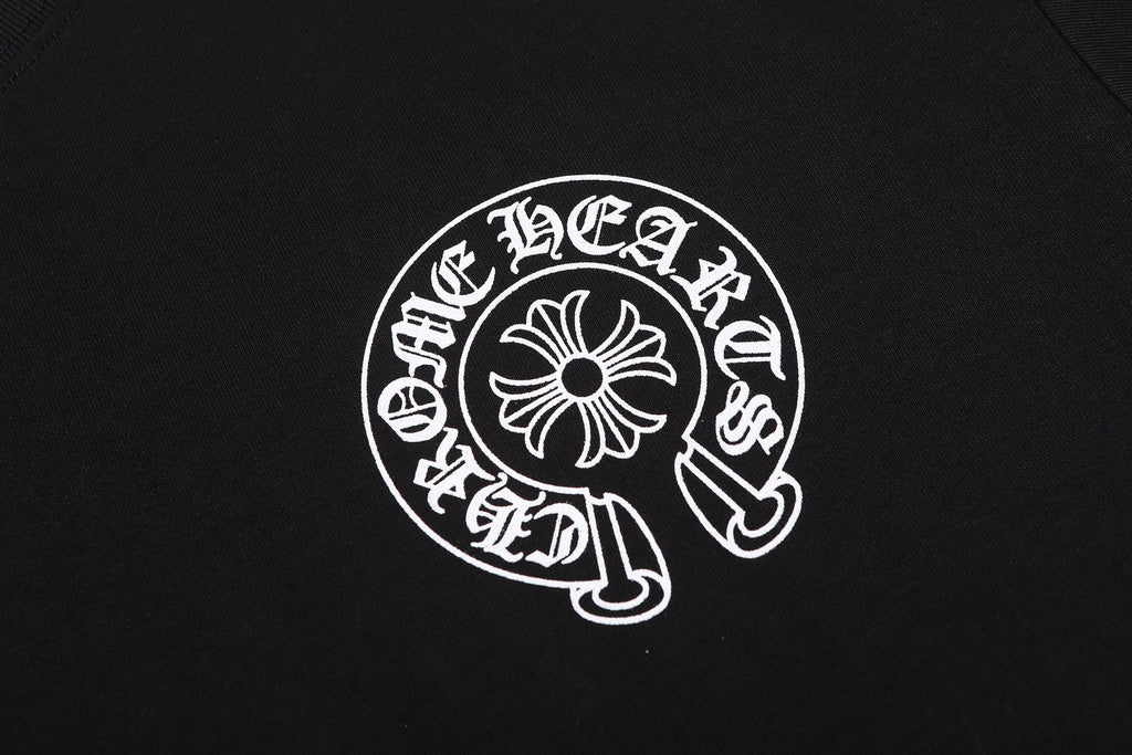 USA Flag Graphic Black T-Shirt™