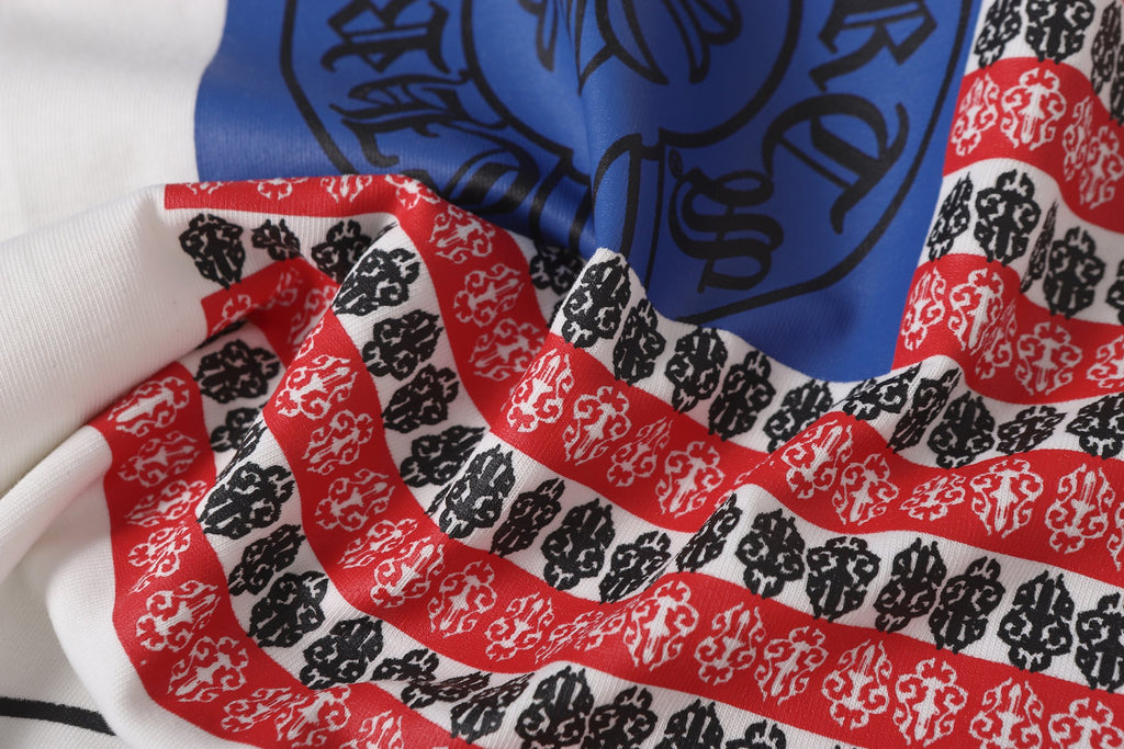 USA Flag Graphic White T-Shirt™