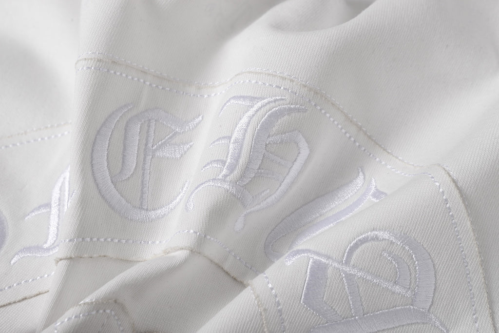 Tonal Horseshoe White T-Shirt™
