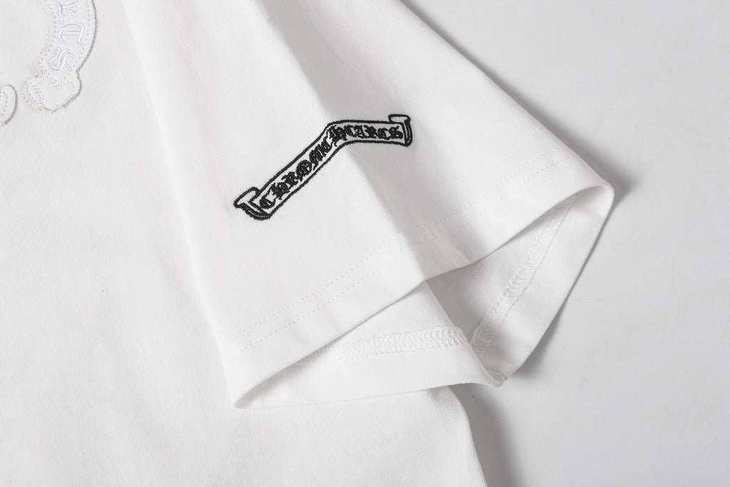 Tonal Horseshoe White T-Shirt™