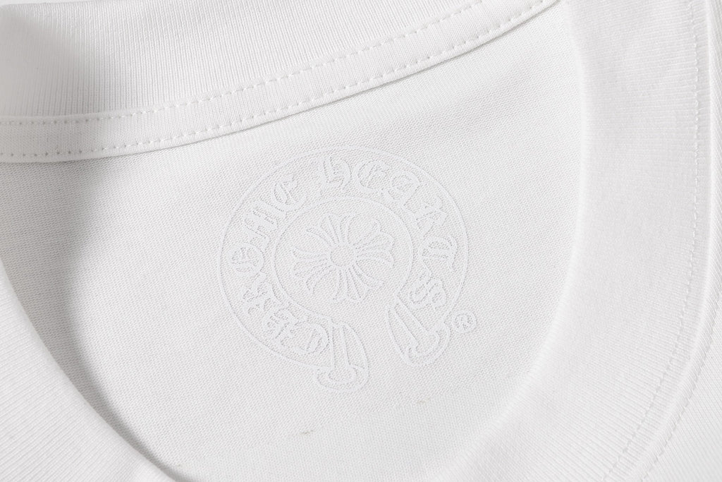 Tonal Horseshoe White T-Shirt™