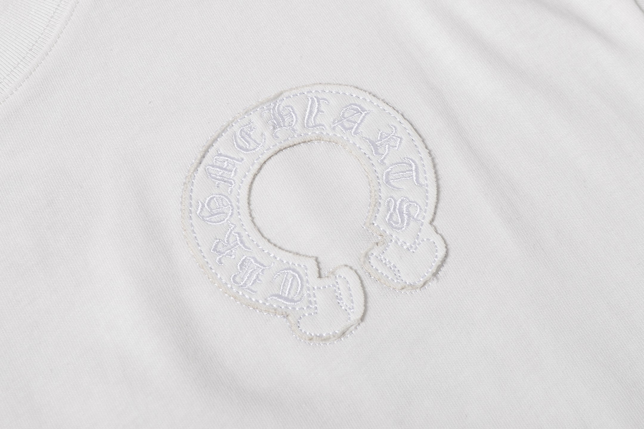Tonal Horseshoe White T-Shirt™