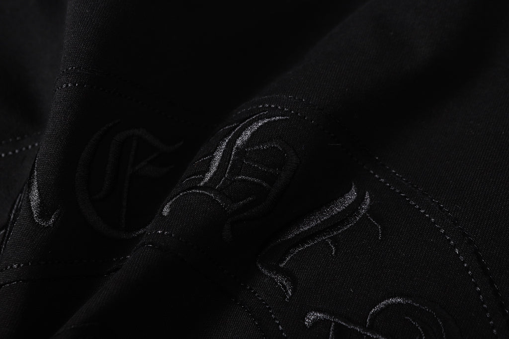 Tonal Horseshoe Black T-Shirt™