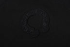 Tonal Horseshoe Black T-Shirt™