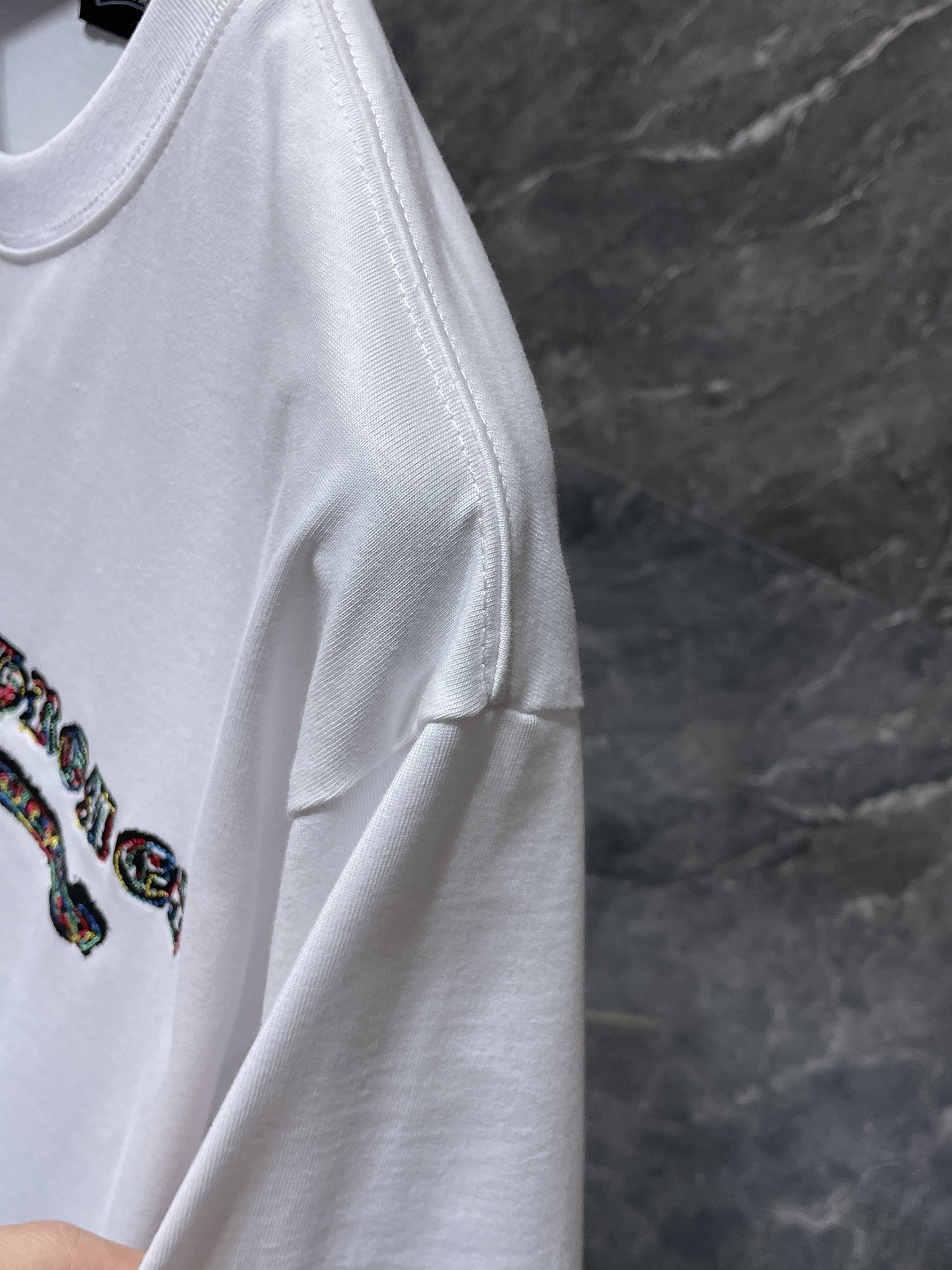 Multicolor Cross Cluster White T-Shirt™