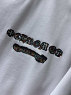 Multicolor Cross Cluster White T-Shirt™