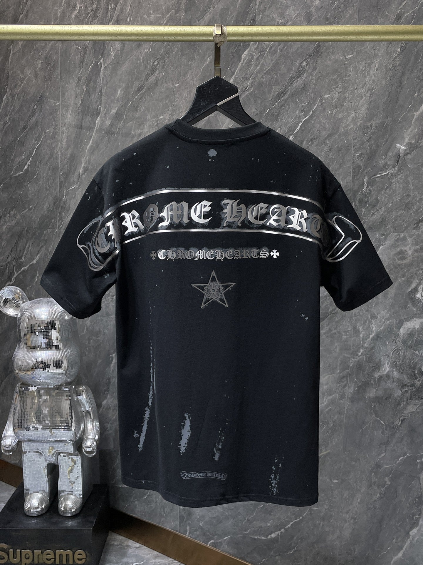 Night Sky Star Black T-Shirt™