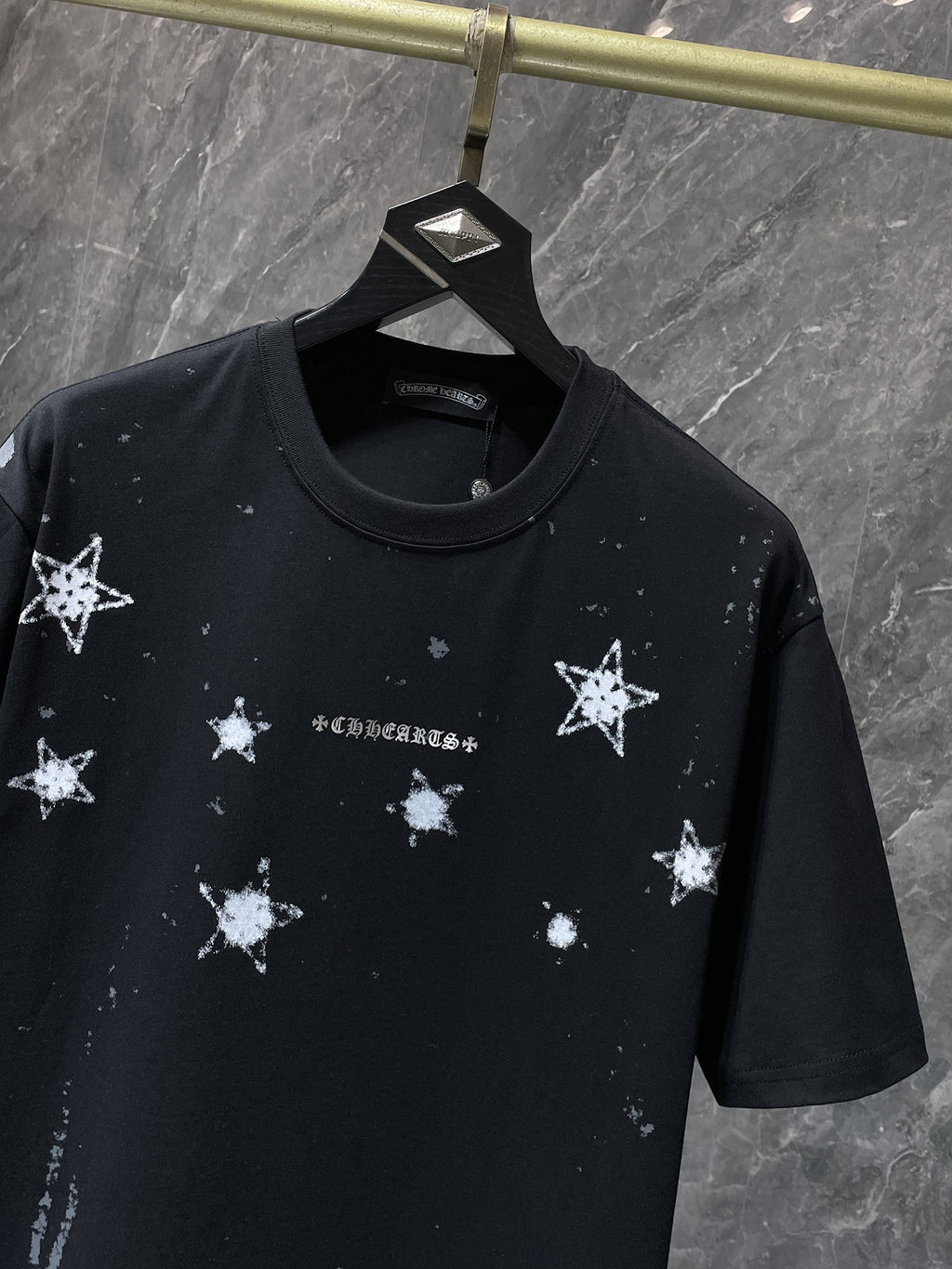 Night Sky Star Black T-Shirt™