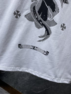 Silver Cross Swirl White T-Shirt™