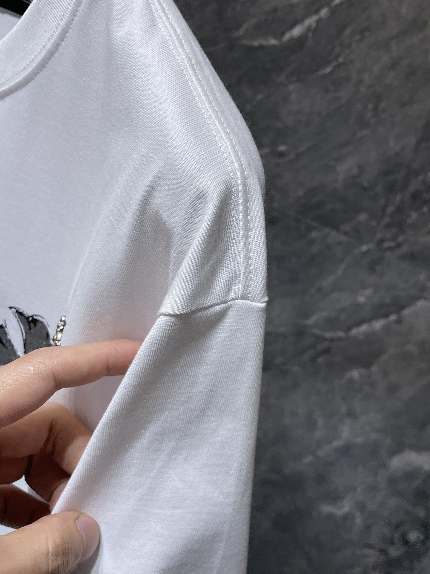 Silver Cross Swirl White T-Shirt™
