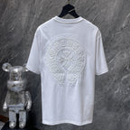 Textured Horseshoe White T-Shirt™