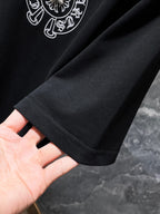 Horseshoe Logo Studded Black T-Shirt™