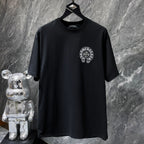 Horseshoe Logo Studded Black T-Shirt™