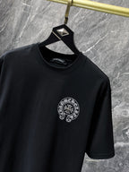 Horseshoe Logo Studded Black T-Shirt™