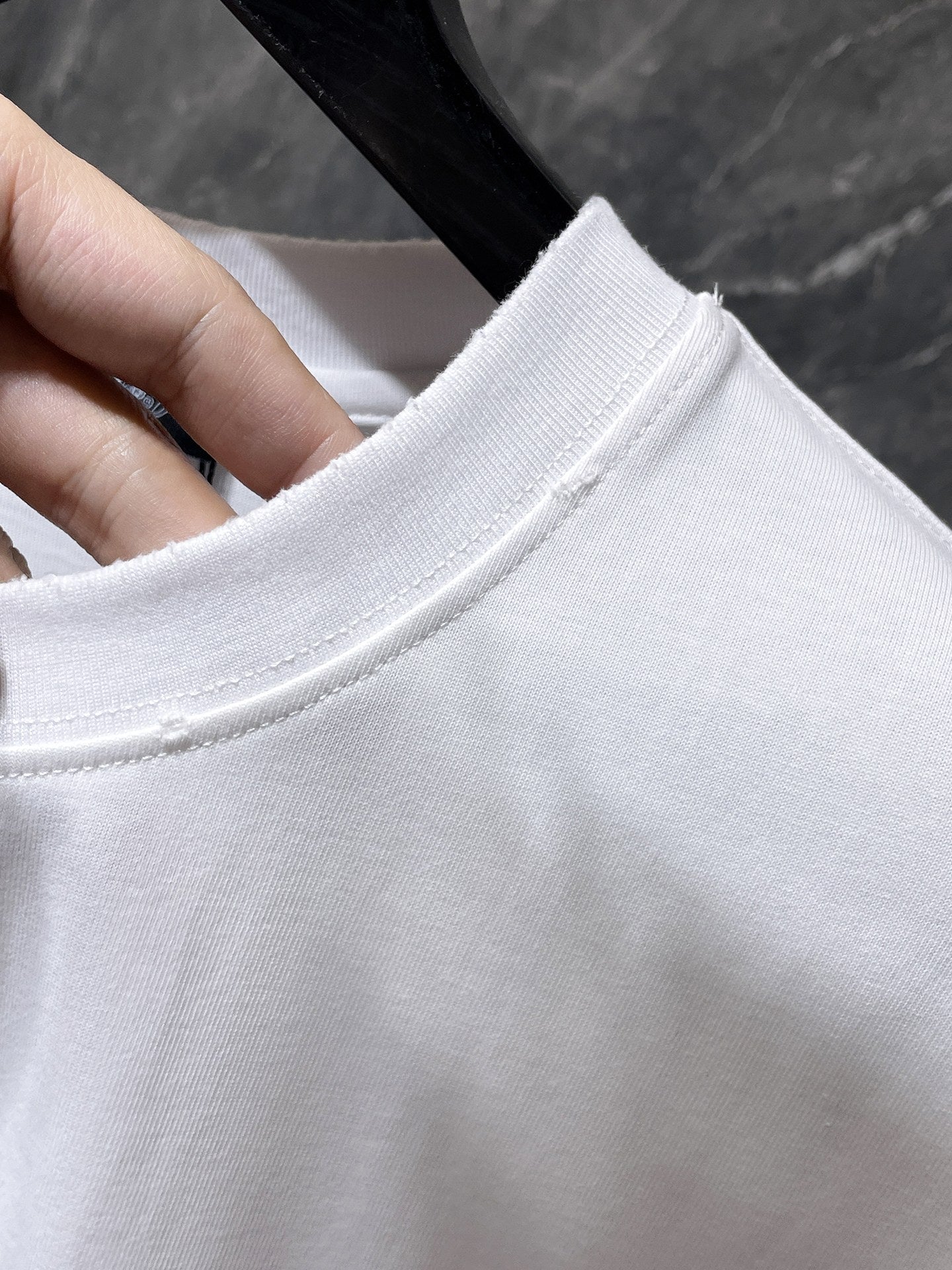 Dotted Horseshoe Cross White T-Shirt™
