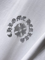 Dotted Horseshoe Cross White T-Shirt™