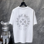 Dotted Horseshoe Cross White T-Shirt™