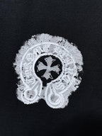 Washed Horseshoe Cross Black T-Shirt™
