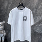 Washed Horseshoe Cross White T-Shirt™