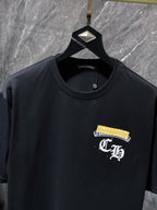 Yellow Horseshoe Logo Black T-Shirt™