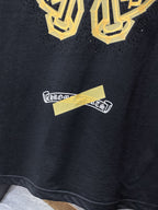 Yellow Horseshoe Logo Black T-Shirt™
