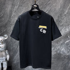 Yellow Horseshoe Logo Black T-Shirt™