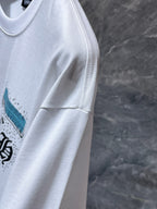 Blue Horseshoe Logo White T-Shirt™
