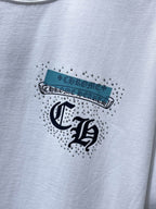 Blue Horseshoe Logo White T-Shirt™