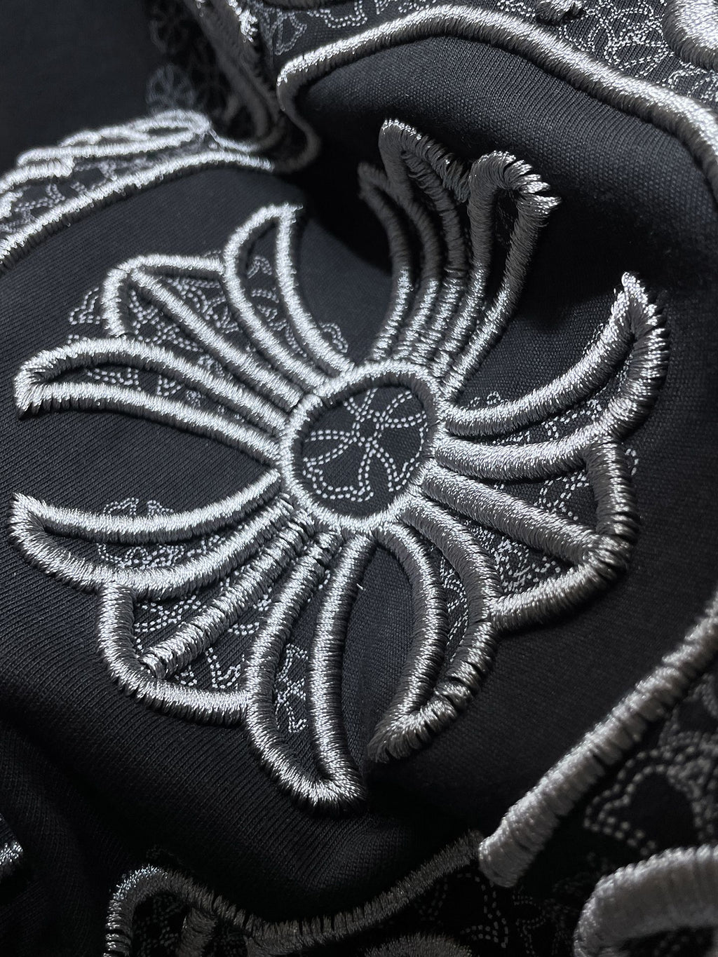Monochrome Horseshoe Logo Black T-Shirt™
