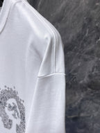 Monochrome Horseshoe Logo White T-Shirt™