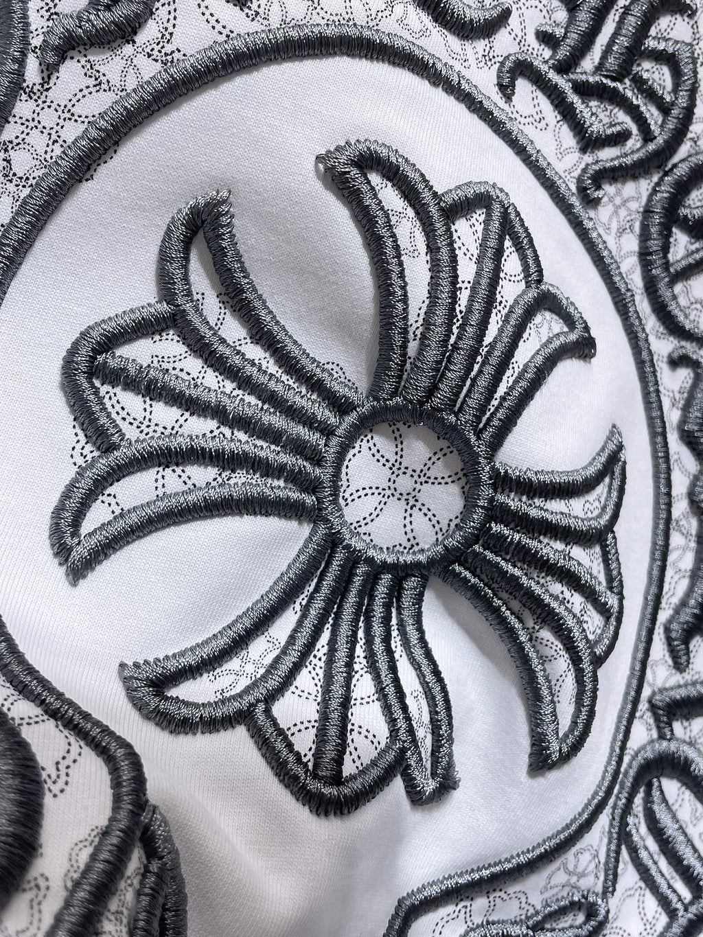 Monochrome Horseshoe Logo White T-Shirt™