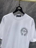 Monochrome Horseshoe Logo White T-Shirt™