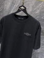 Rhinestone Script Logo Black T-Shirt™