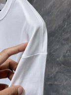 Rhinestone Script Logo White T-Shirt™
