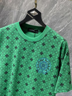 Monogram Floral Cross Green T-Shirt™
