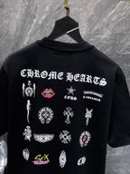 Multi Graphic Black T-Shirt™
