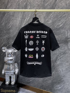 Multi Graphic Black T-Shirt™