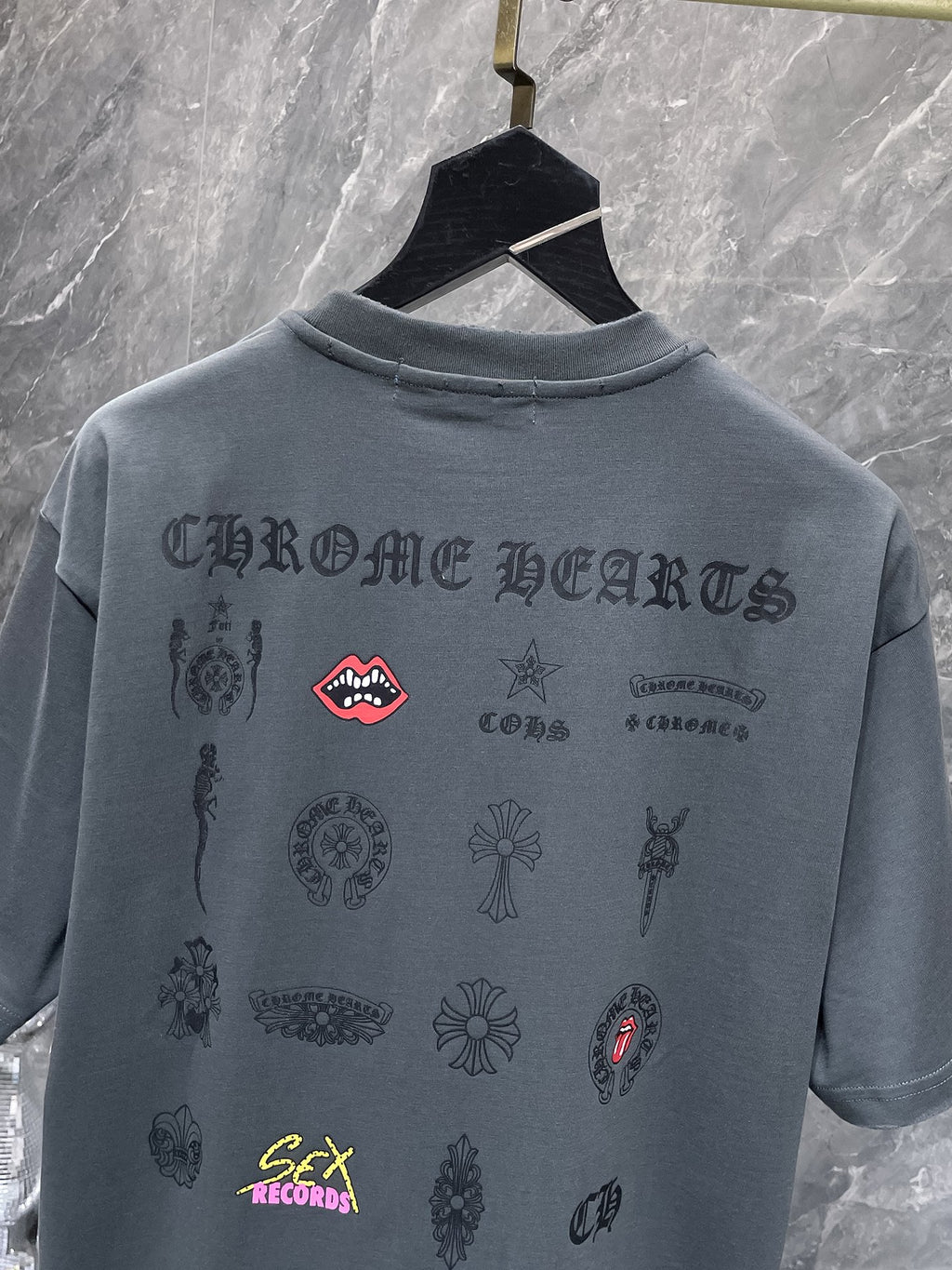 Multi Graphic Grey T-Shirt™
